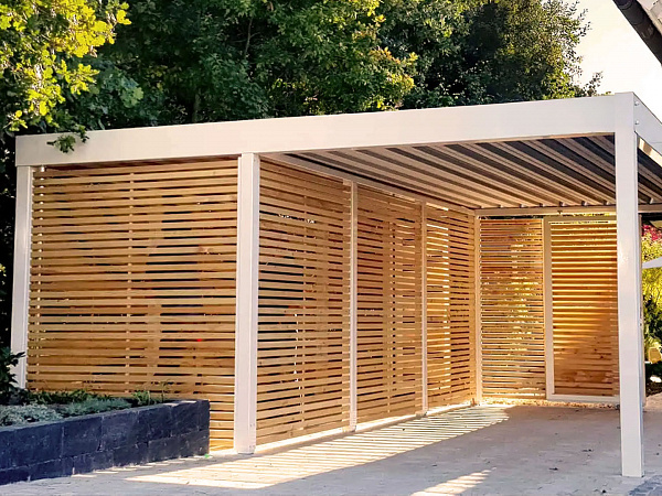 White Carport