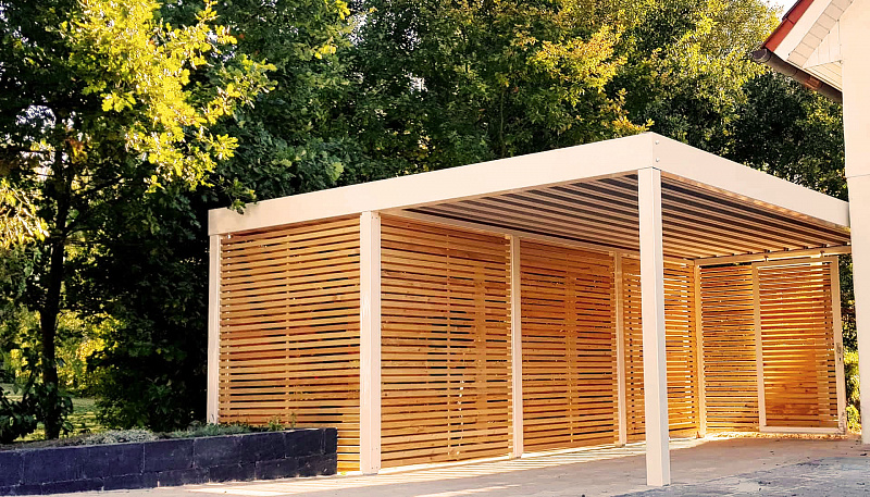 White Carport